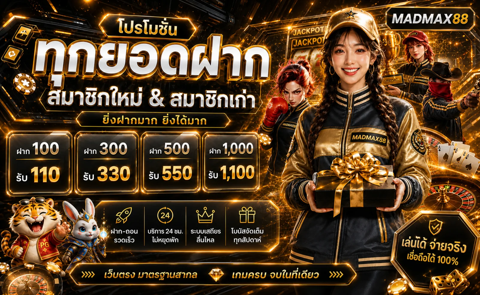 MADMAX88 ทางเข้าเว็บหลัก คาสิโนครบวงจร