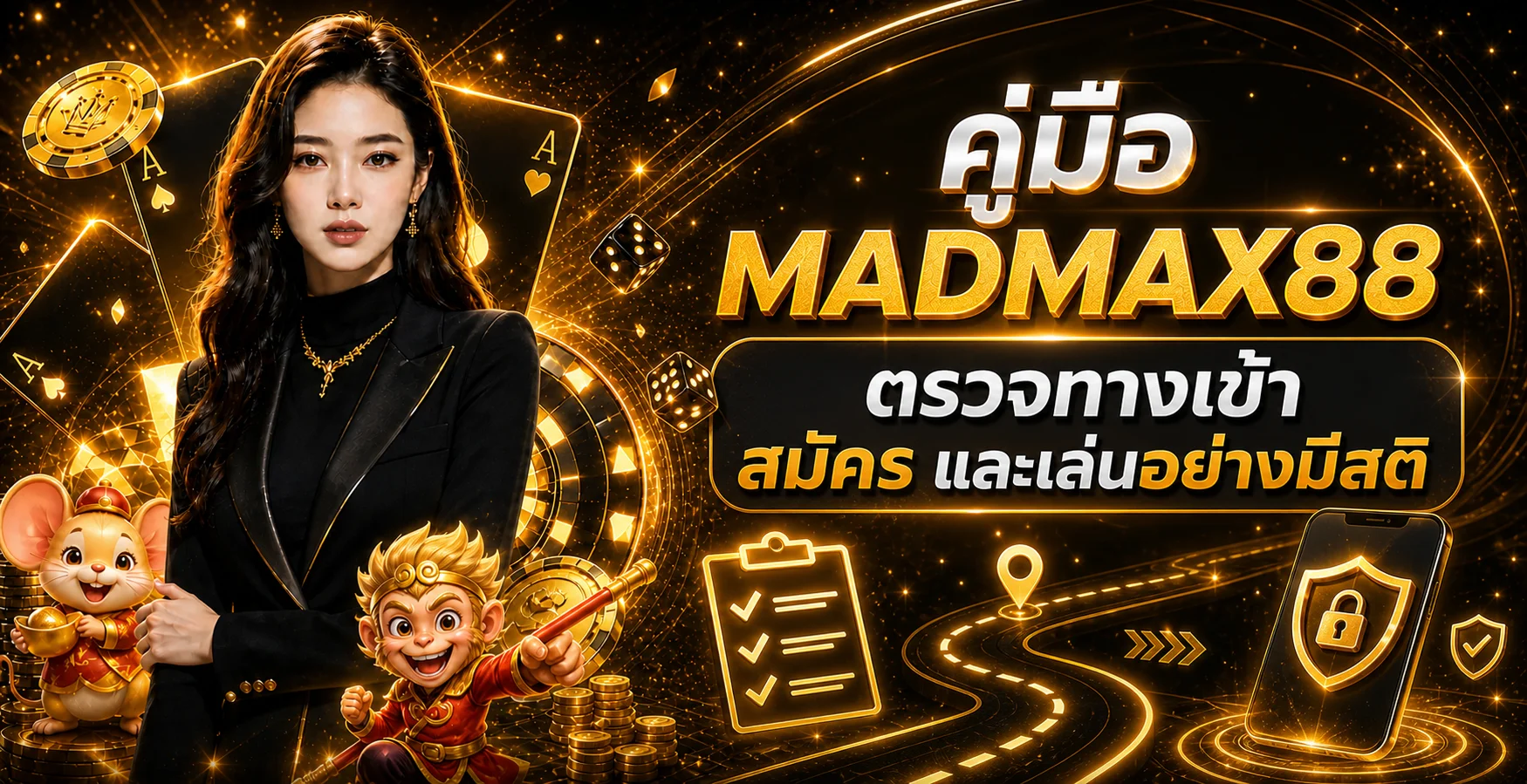 MADMAX88 คู่มือเล่นสล็อต ตั้งงบ RTP และทดลองเล่น